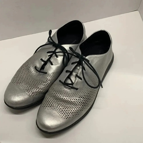 Cole Haan 2.Zerogrand Laser Wing Oxford Wingtip Lace Up Sneaker Shoes Size 7.5 - Picture 7 of 12